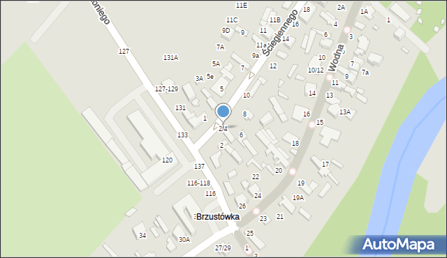 Tomaszów Mazowiecki, Ściegiennego Piotra, ks., 4, mapa Tomaszów Mazowiecki