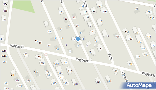 Warszawa, Scalona, 5, mapa Warszawy