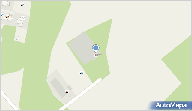 Żołędowo, Schmidta Alberta, dr., 18, mapa Żołędowo
