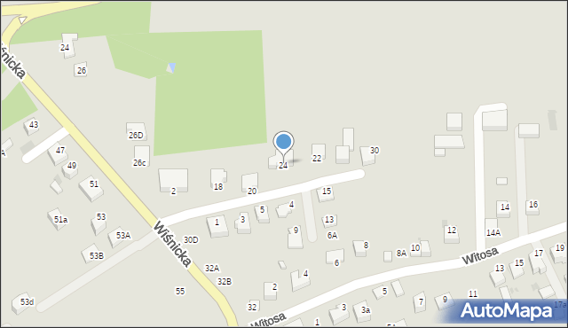 Bochnia, Serafińskich, 24, mapa Bochni