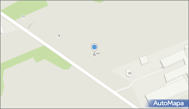 Bolimów, Senatorska, 81, mapa Bolimów