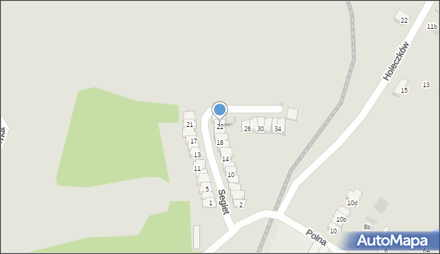 Bytom, Segiet, 22, mapa Bytomia