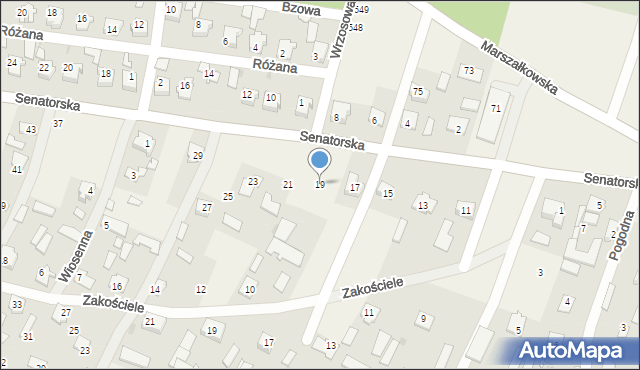 Cmolas, Senatorska, 19, mapa Cmolas