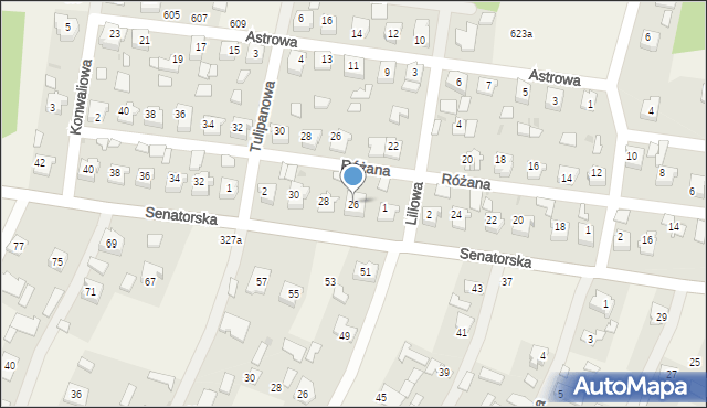 Cmolas, Senatorska, 26, mapa Cmolas