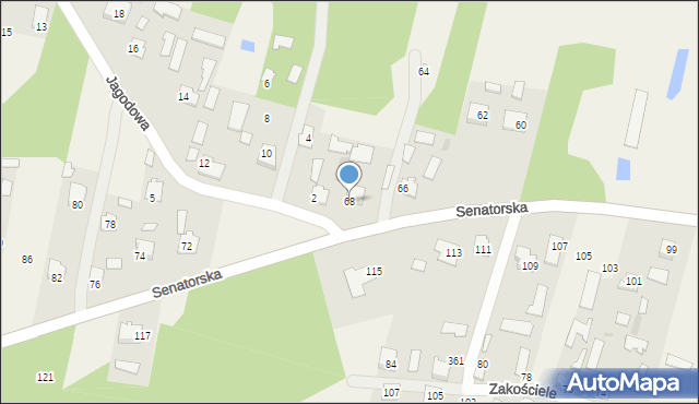 Cmolas, Senatorska, 68, mapa Cmolas