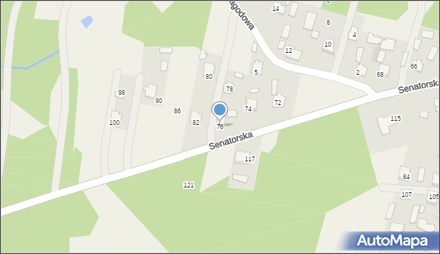 Cmolas, Senatorska, 76, mapa Cmolas
