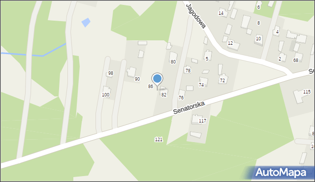 Cmolas, Senatorska, 84, mapa Cmolas