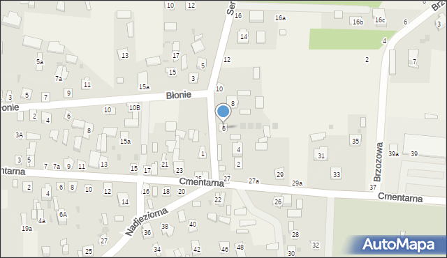 Firlej, Serocka, 6, mapa Firlej