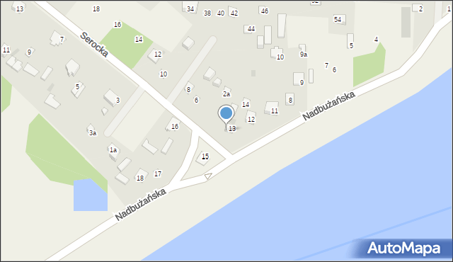 Kania Nowa, Serocka, 2, mapa Kania Nowa