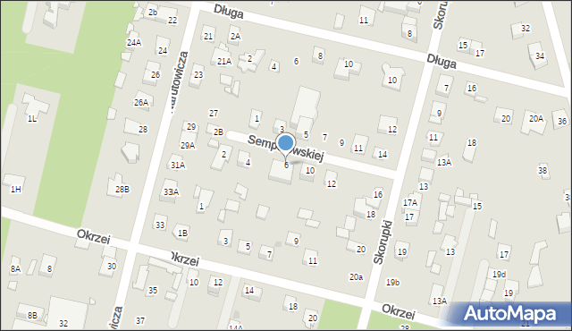 Kobyłka, Sempołowskiej Stefanii, 6, mapa Kobyłka