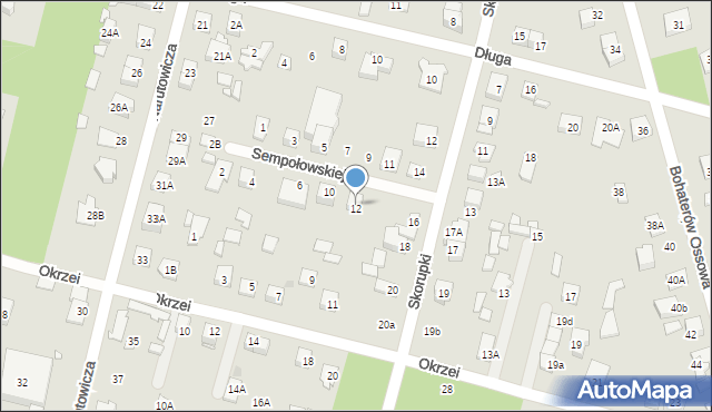 Kobyłka, Sempołowskiej Stefanii, 8, mapa Kobyłka