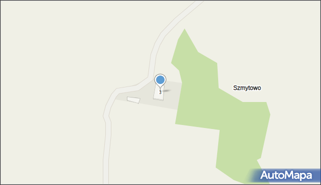 Mąkowarsko, Sępoleńska, 3, mapa Mąkowarsko