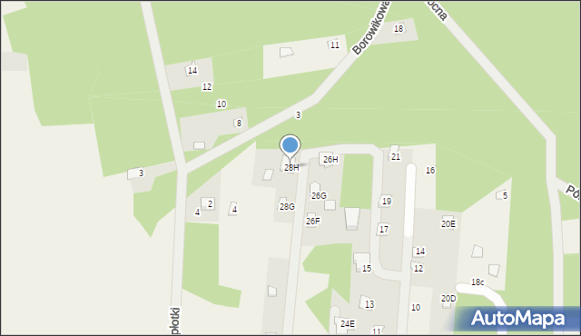 Nowa Wieś, Serocka, 28H, mapa Nowa Wieś