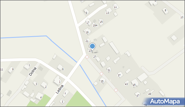 Nowe Opole, Seminaryjna, 25, mapa Nowe Opole