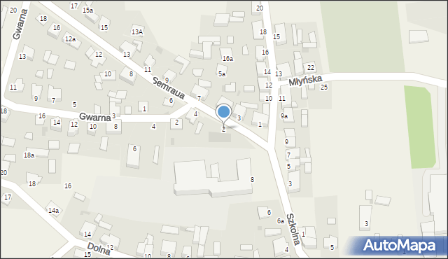 Osie, Semraua, ks., 2, mapa Osie