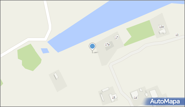Secyminek, Secyminek, 17b, mapa Secyminek