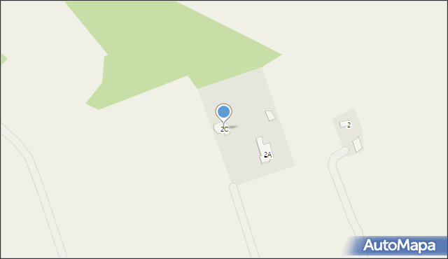 Secyminek, Secyminek, 2C, mapa Secyminek