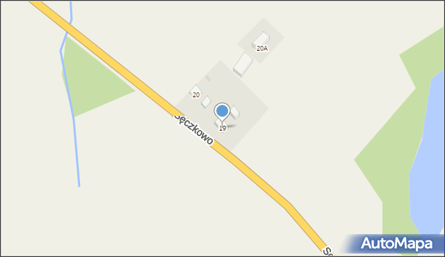 Sęczkowo, Sęczkowo, 19, mapa Sęczkowo
