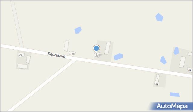 Sęczkowo, Sęczkowo, 31, mapa Sęczkowo