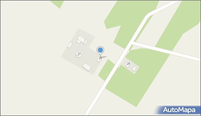 Sędek, Sędek, 28, mapa Sędek