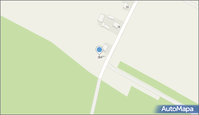 Sędek, Sędek, 38A, mapa Sędek