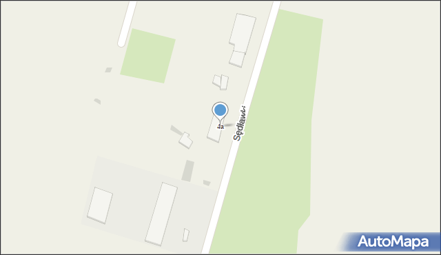 Sędławki, Sędławki, 4a, mapa Sędławki