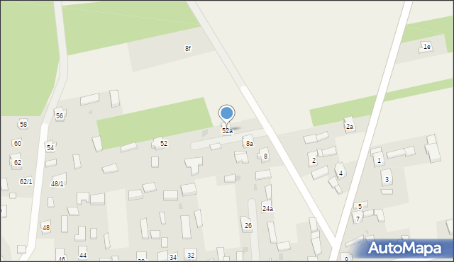 Sędów, Sędów, 52a, mapa Sędów