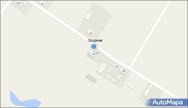 Sędowo, Sędowo, 41, mapa Sędowo