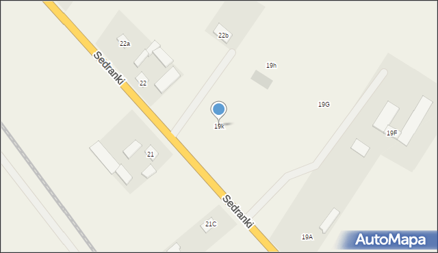 Sedranki, Sedranki, 19k, mapa Sedranki