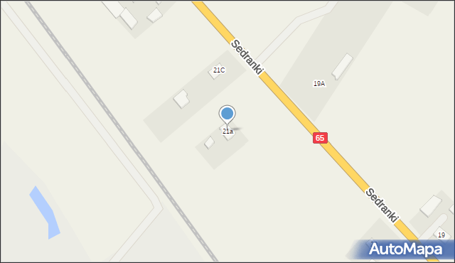 Sedranki, Sedranki, 21a, mapa Sedranki