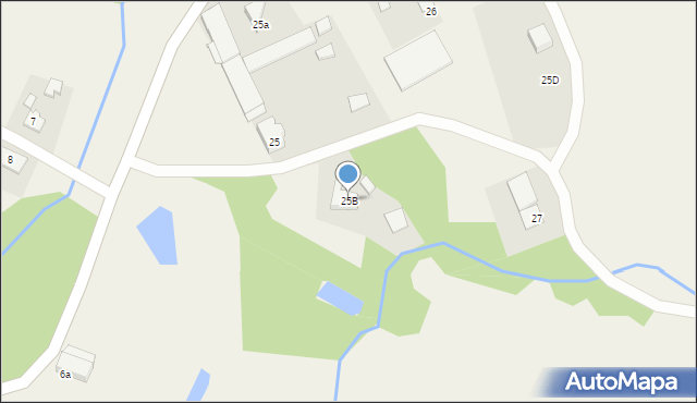 Sedranki, Sedranki, 25B, mapa Sedranki