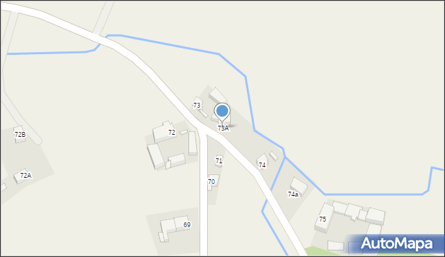 Sędzimirów, Sędzimirów, 73A, mapa Sędzimirów