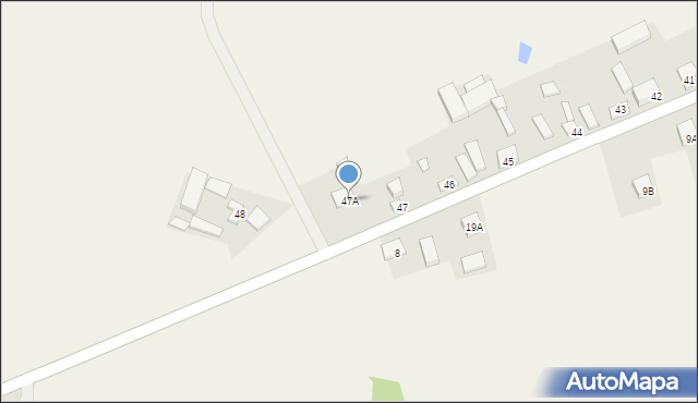 Sędzimirowice, Sędzimirowice, 47A, mapa Sędzimirowice