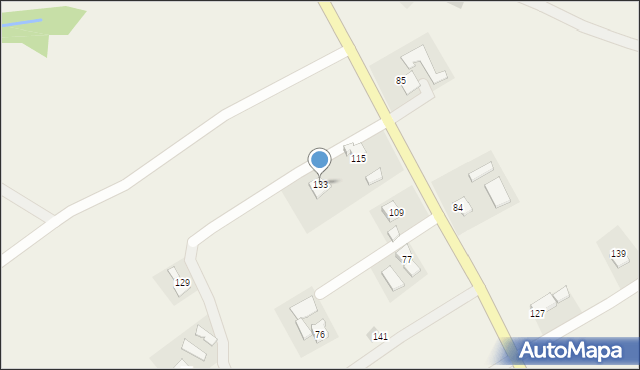 Sędziszowa, Sędziszowa, 133, mapa Sędziszowa