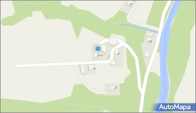 Sędziszowa, Sędziszowa, 17, mapa Sędziszowa