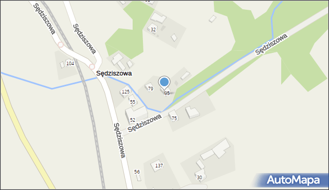 Sędziszowa, Sędziszowa, 62, mapa Sędziszowa