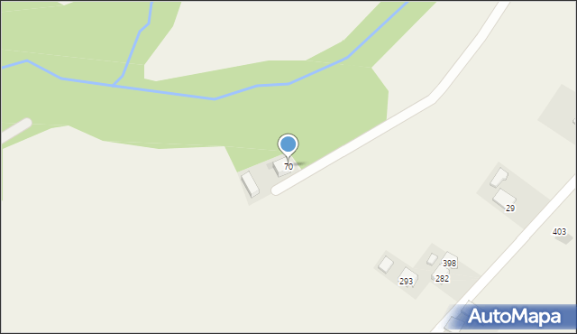 Sędziszowa, Sędziszowa, 70, mapa Sędziszowa