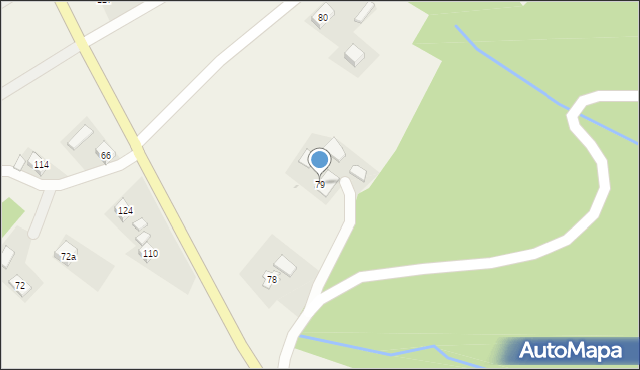 Sędziszowa, Sędziszowa, 79, mapa Sędziszowa