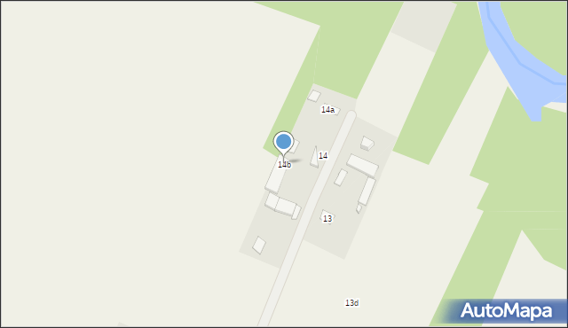 Sekłak, Sekłak, 14b, mapa Sekłak