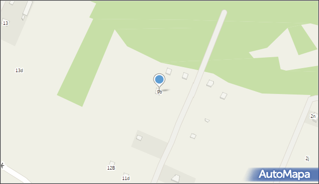 Sekłak, Sekłak, 9b, mapa Sekłak