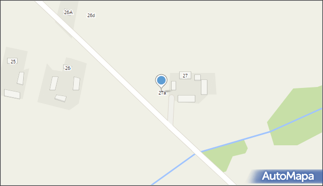 Sękowo, Sękowo, 27a, mapa Sękowo