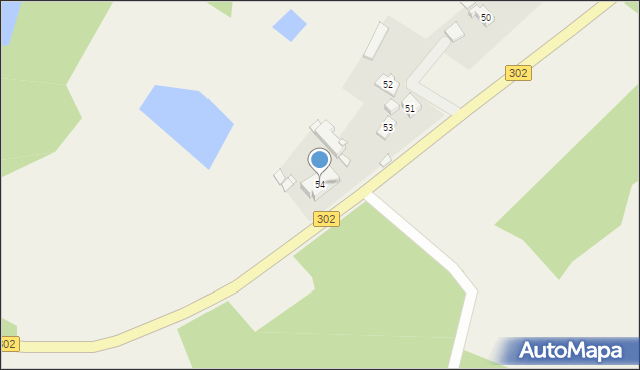 Sękowo, Sękowo, 54, mapa Sękowo