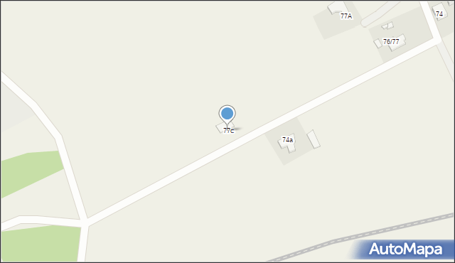 Sękowo, Sękowo, 77c, mapa Sękowo