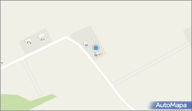 Sękowo, Sękowo, 98c, mapa Sękowo