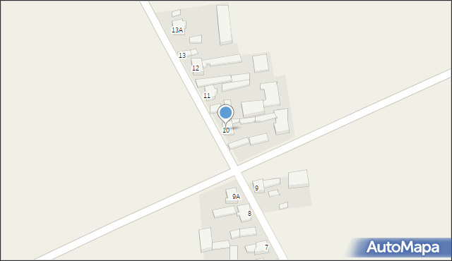 Seligów, Seligów, 10, mapa Seligów