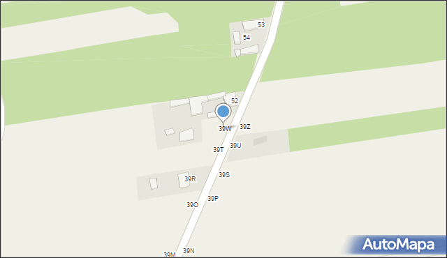 Seligów, Seligów, 39W, mapa Seligów