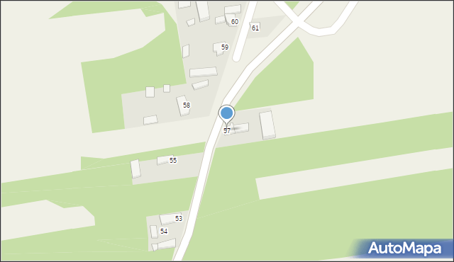 Seligów, Seligów, 57, mapa Seligów