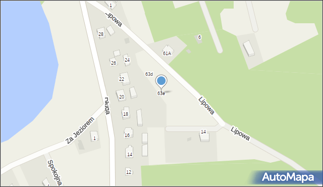 Semlin, Semlin, 63e, mapa Semlin