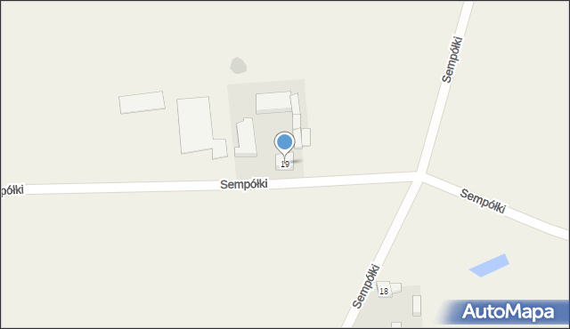 Sempółki, Sempółki, 19, mapa Sempółki