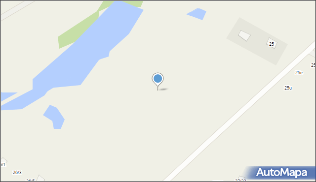 Sendeń Mały, Sendeń Mały, 26ae, mapa Sendeń Mały